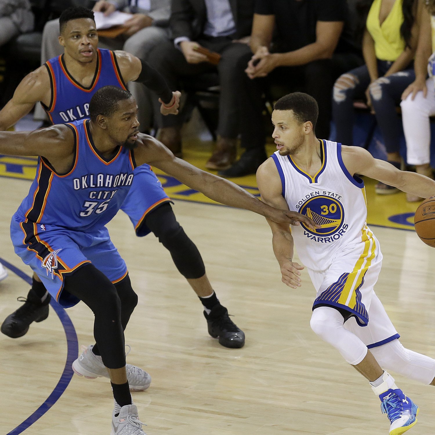 Thunder vs. Warriors Game 7 Score and Twitter Reaction from 2016 NBA