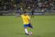 Hulk #21 of Brazil shoots the ball on goal during an international friendly match at Dick's Sporting Goods Park in Commerce City, Colorado on May 29, 2016.
Both Brazil and Panama, along with fourteen other teams, begin competition in the Copa America Centenario during the first week of June. / AFP / Jason Connolly (Photo credit should read JASON CONNOLLY/AFP/Getty Images)