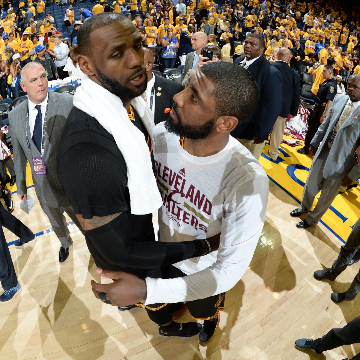LeBron, Kyrie Became 1st Teammates to Each Score 40Plus Points in