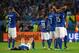 Italy players look on in disbelief after Jonas Hector ended their quarterfinal with Germany after a nine-round shootout.