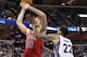 Chicago Bulls center Pau Gasol (16) shoots against Memphis Grizzlies forward Matt Barnes (22) during the first half of an NBA basketball game Tuesday, April 5, 2016, in Memphis, Tenn. (AP Photo/Brandon Dill)