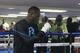 VESTAVIA HILLS, AL - JULY 13: WBC World Heavyweight Champion Deontay Wilder participates in a media workout at Round 1 Boxing on July 13, 2016 in Vestavia Hills, Alabama. (Photo by David A. Smith/Getty Images)
