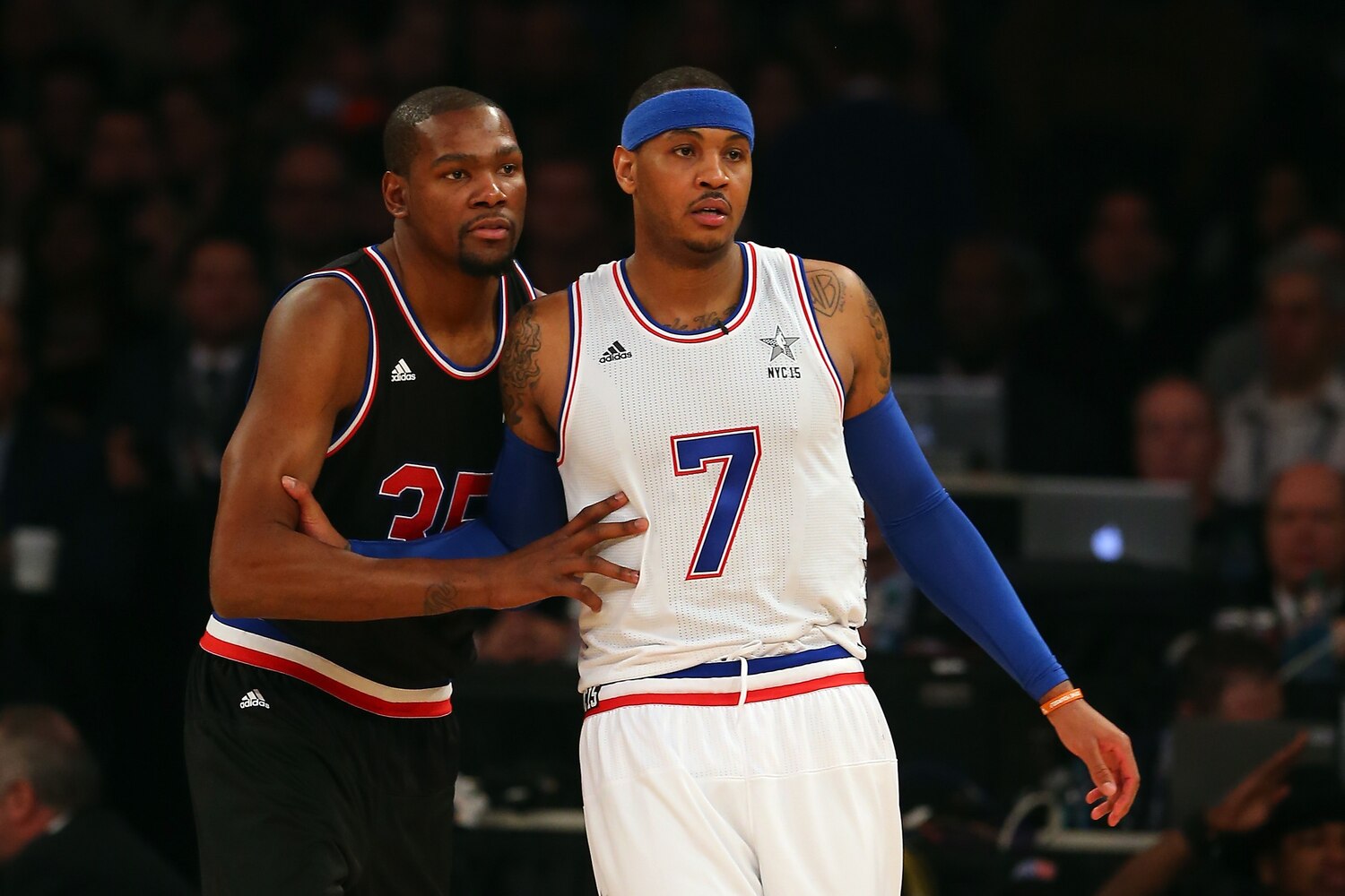 Carmelo Anthony Discusses Recruitment of Kevin Durant