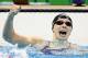 Katie Ledecky broke her own world record by nearly two seconds in the 400-meter freestyle on Sunday night.