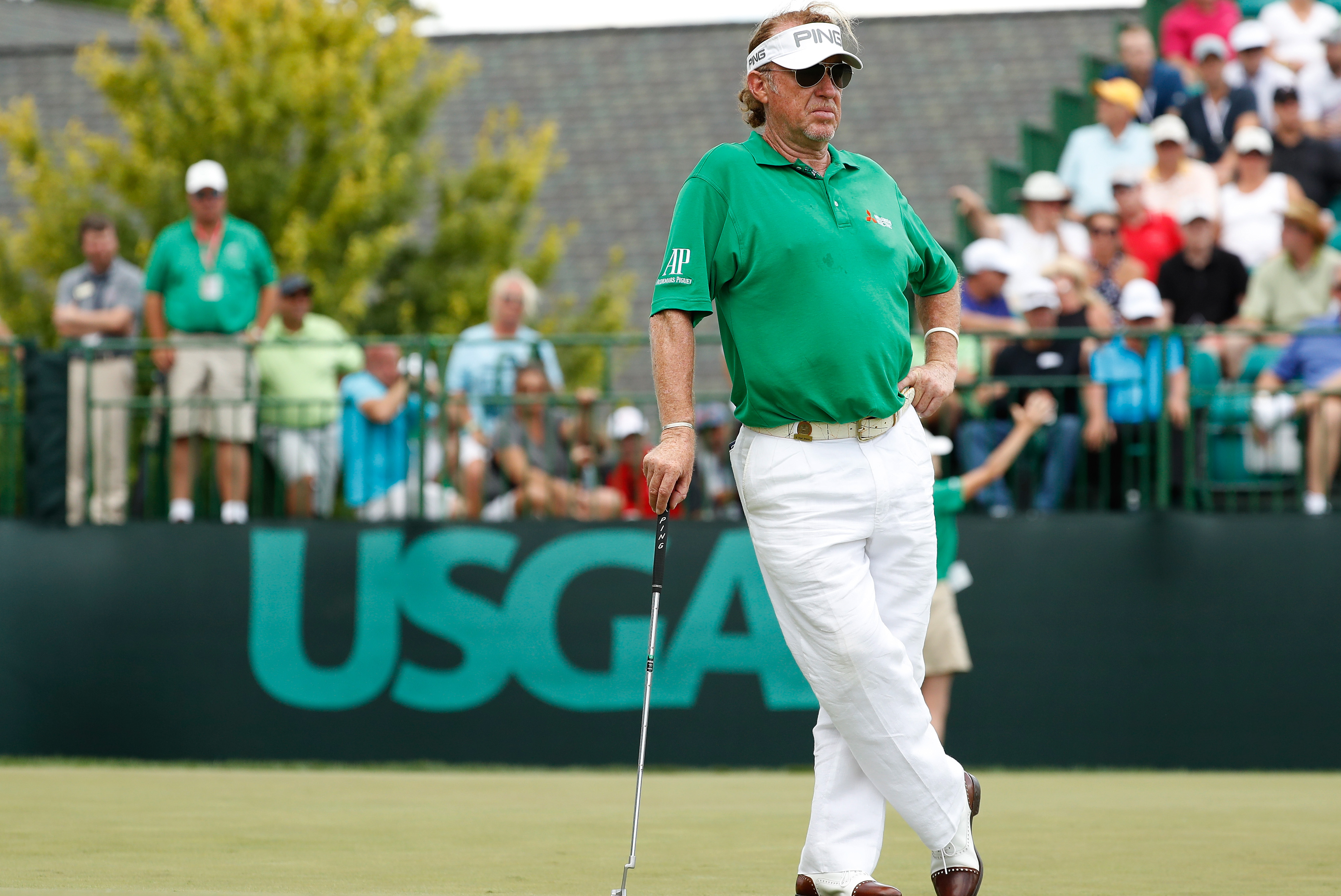 US Senior Open of Golf 2016 Saturday Leaderboard Scores and Highlights