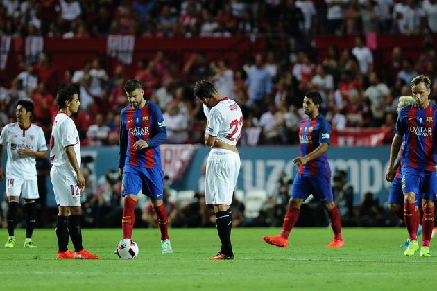 Barcelona vs. Sevilla: Live Score, Highlights from Spanish Supercopa Second Leg | Bleacher Report