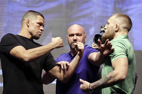 Nate Diaz Talks Conor McGregor, UFC 202 Presser After Water Bottle Incident