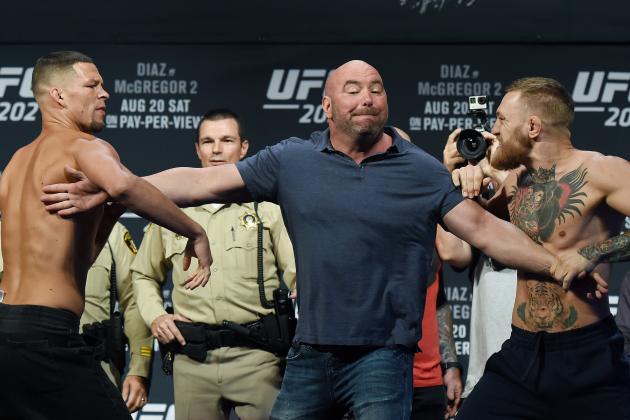 Diaz vs. McGregor 2: Weigh-In Info, Top Comments Before UFC 202
