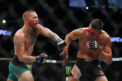 Nate Diaz Tells Conor McGregor He's Coming for Him After Rematch Loss at UFC 202