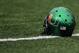 SHREVEPORT, LA - DECEMBER 27: Detailed view of a Miami Hurricanes helmet prior to the Duck Commander Independence Bowl against the South Carolina Gamecocks at Independence Stadium on December 27, 2014 in Shreveport, Louisiana. (Photo by Stacy Revere/Getty Images)