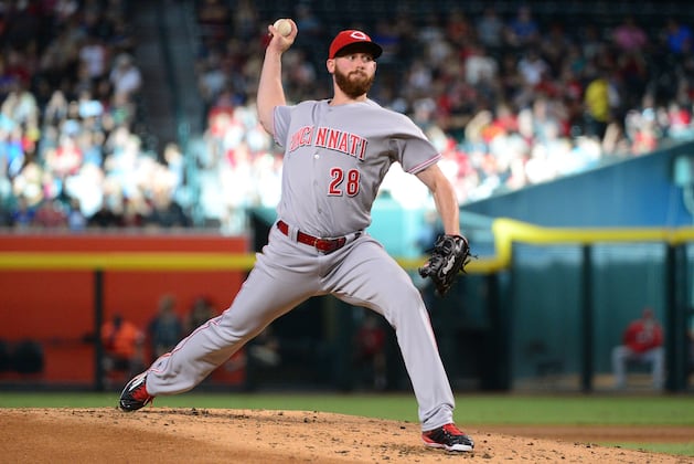 Reds P Anthony DeSclafani Throws His 1st Career Complete-Game Shutout