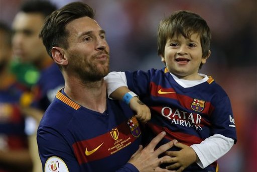 Lionel Messi Suggests Son Thiago Has Little Interest in Football