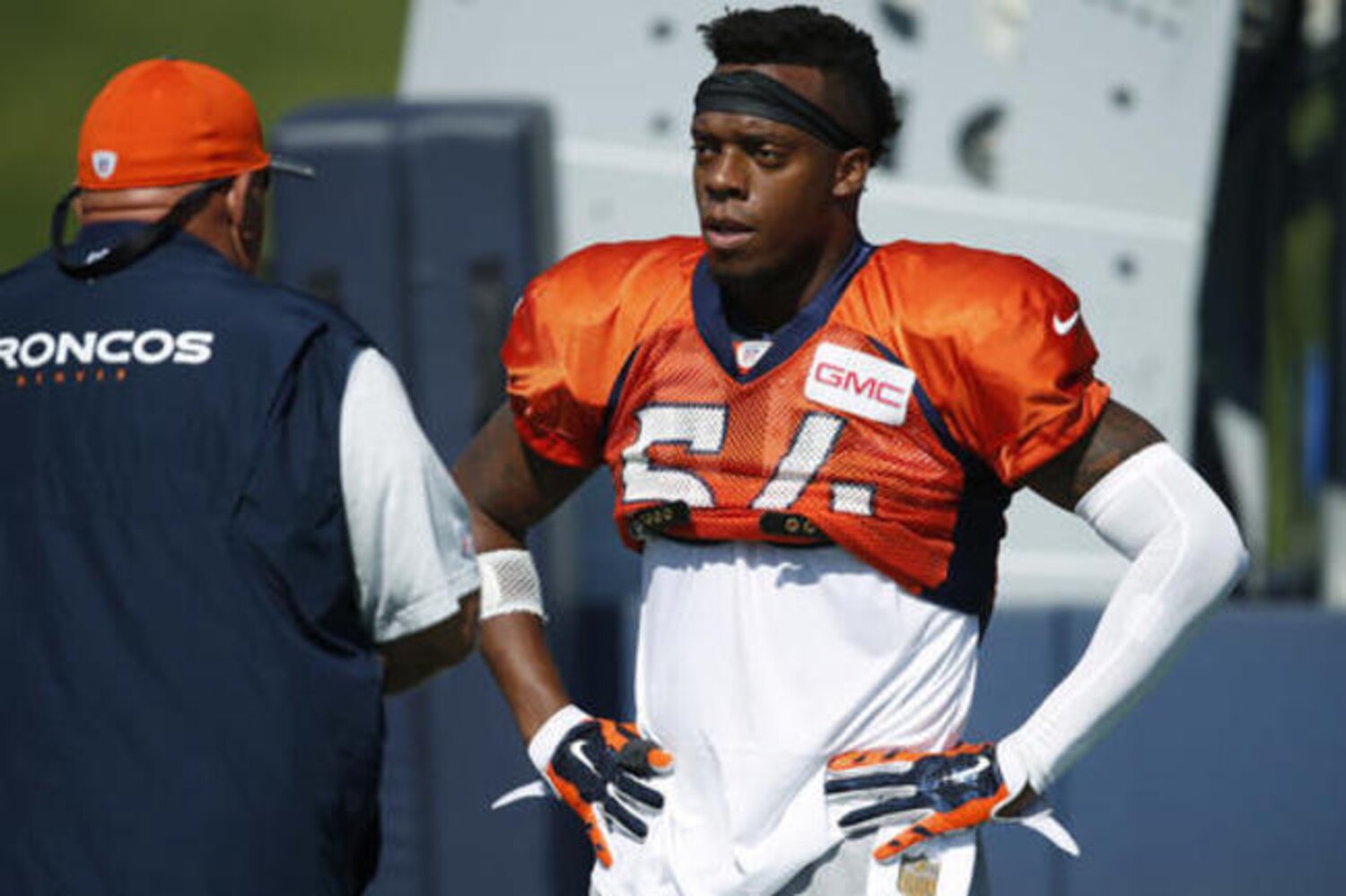 Brandon Marshall Kneels During National Anthem Before Panthers vs. Broncos