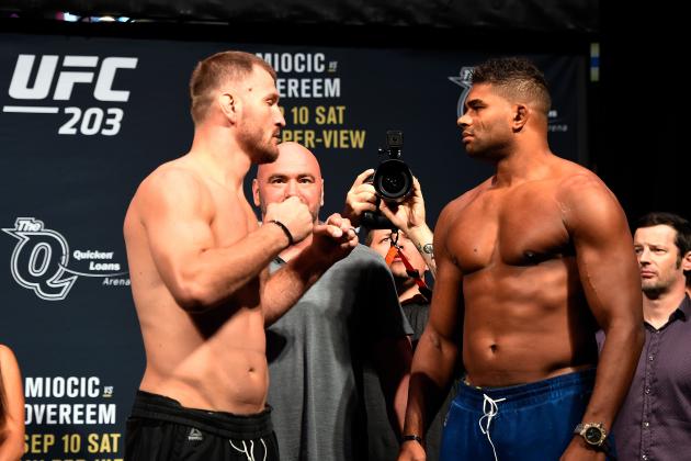 UFC 203: Miocic vs. Overeem Fight Card, TV Info, Predictions and More