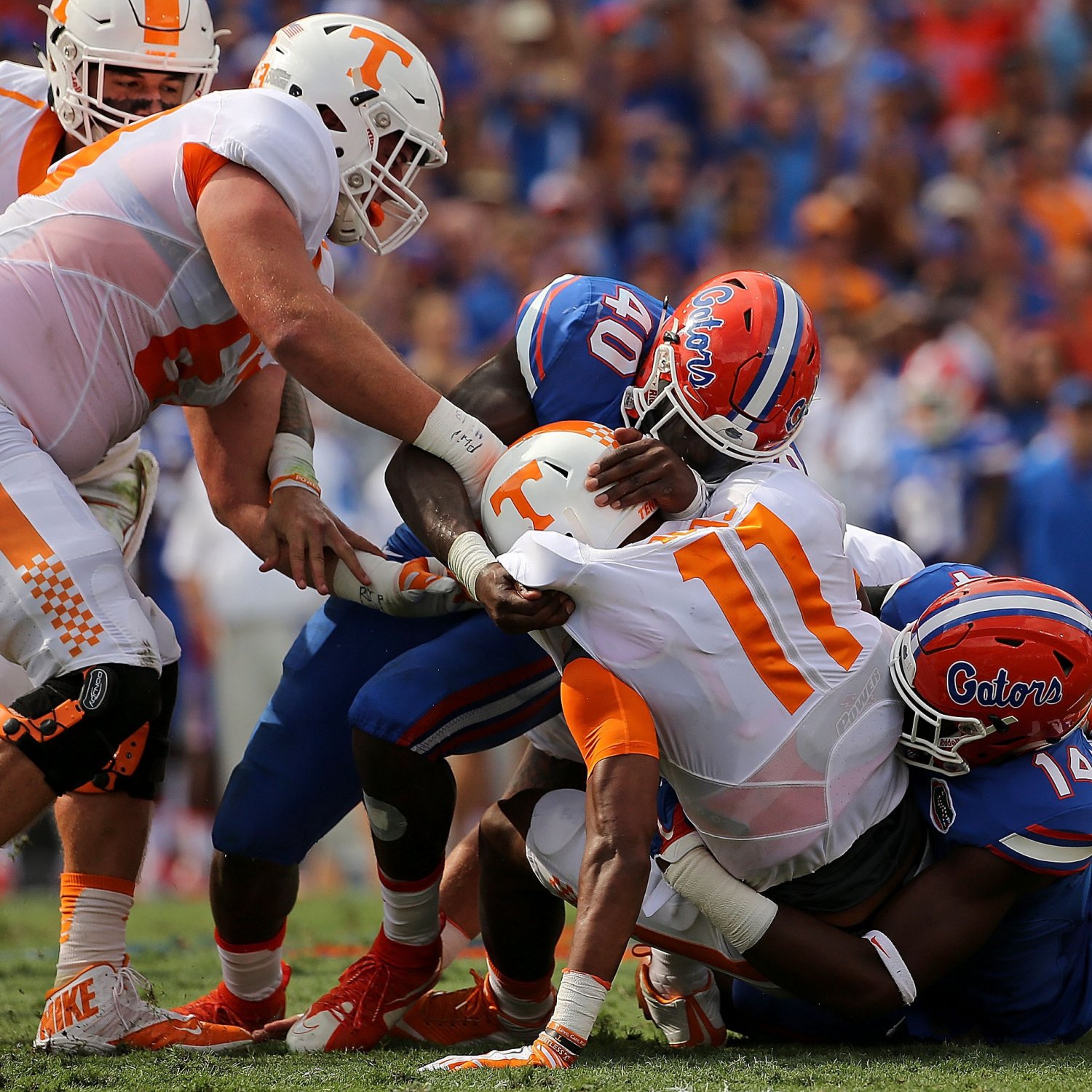 Florida vs. Tennessee Live Score, Highlights for Gators vs. Volunteers