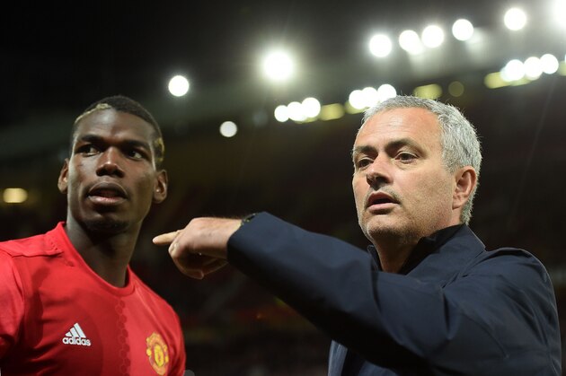 Image result for Jose Mourinho and Paul pogba
