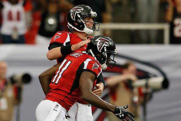 Resultado de imagem para Matt Ryan e julio jones x panthers