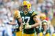 GREEN BAY, WI - SEPTEMBER 25: Jordy Nelson #87 of the Green Bay Packers plays wide receiver in the first quarter against the Detroit Lions at Lambeau Field on September 25, 2016 in Green Bay, Wisconsin. (Photo by Dylan Buell/Getty Images)