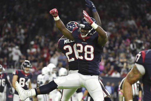 Texans RB Lamar Miller Makes Colts Defense Look Silly on Rally-Starting TD
