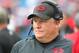 San Francisco 49ers head coach Chip Kelly watches the action during the second half of an NFL football game against the Buffalo Bills on Sunday, Oct. 16, 2016, in Orchard Park, N.Y. (AP Photo/Bill Wippert)