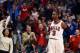 CHICAGO, IL - OCTOBER 27: Dwyane Wade #3 of the Chicago Bulls reacts to a three point shot late in the fourth quarter against the Boston Celtics at the United Center on October 27, 2016 in Chicago, Illinois. NOTE TO USER: User expressly acknowledges and agrees that, by downloading and or using this photograph, User is consenting to the terms and conditions of the Getty Images License Agreement. (Photo by Stacy Revere/Getty Images)