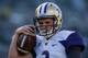 EUGENE, OR - OCTOBER 08: Quarterback Jake Browning #3 of the Washington Huskies looks on prior to the game against the Oregon Ducks on October 8, 2016 at Autzen Stadium in Eugene, Oregon. (Photo by Otto Greule Jr/Getty Images)