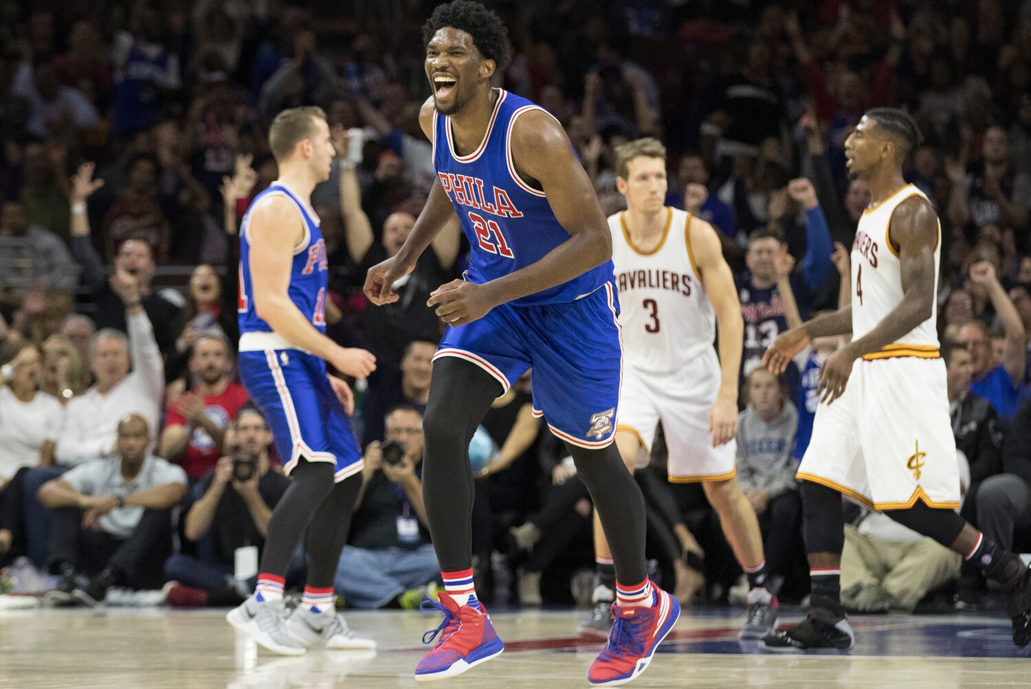 Joel Embiid Fooled People with Story About Killing a Lion as a 6-Year-Old | Bleacher Report