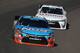 AVONDALE, AZ - NOVEMBER 11: Kyle Busch, driver of the #18 NOS Energy Drink Toyota, leads Cole Whitt, driver of the #14 Rinnai Toyota, during practice for the NASCAR XFINITY Series Ticket Galaxy 200 at Phoenix International Raceway on November 11, 2016 in Avondale, Arizona. (Photo by Christian Petersen/Getty Images)