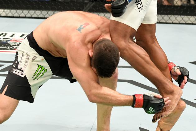 Yoel Romero Destroys Chris Weidman with Flying Knee, Stakes Claim for Title Shot