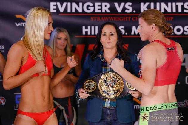 Invicta FC 20 Evinger vs. Kunitskaya: Live Results, Play-by-Play and Highlights