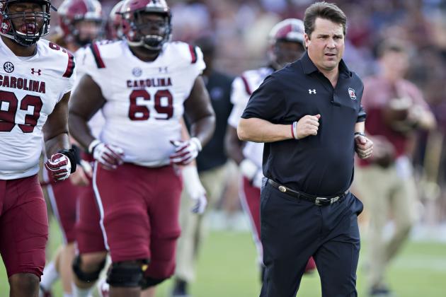 Will Muschamp Comments on South Carolina's Workload on Thanksgiving Day