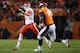 Alex Smith started looking downfield late in the Chiefs' Sunday night victory.