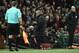 Jose Mourinho was dismissed from the technical area again.