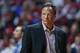 FORT WAYNE, IN - NOVEMBER 22: Head coach Tom Crean of the Indiana Hoosiers is seen during the game against the Fort Wayne Mastodons at Memorial Coliseum on November 22, 2016 in Ft. Wayne, Indiana. (Photo by Michael Hickey/Getty Images)
