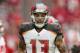 GLENDALE, AZ - SEPTEMBER 18: Wide receiver Mike Evans #13 of the Tampa Bay Buccaneers during the NFL game against the Arizona Cardinals at the University of Phoenix Stadium on September 18, 2016 in Glendale, Arizona. The Cardinals defeated the Buccaneers 40-7. (Photo by Christian Petersen/Getty Images)