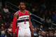 WASHINGTON, DC - DECEMBER 6: John Wall #2 of the Washington Wizards looks on during a game against the Orlando Magic on December 6, 2016 at the Verizon Center in Washington, DC. NOTE TO USER: User expressly acknowledges and agrees that, by downloading and/or using this photograph, user is consenting to the terms and conditions of the Getty Images License Agreement. Mandatory Copyright Notice: Copyright 2016 NBAE (Photo by Ned Dishman/NBAE via Getty Images)