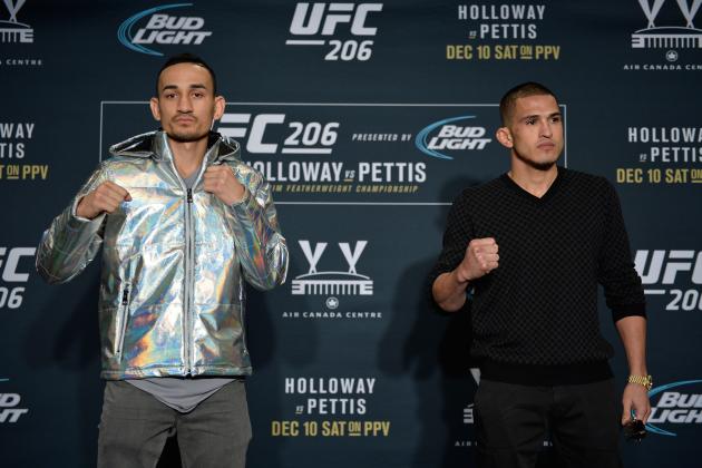 Holloway vs. Pettis: Weigh-In Info, Top Comments Before UFC 206