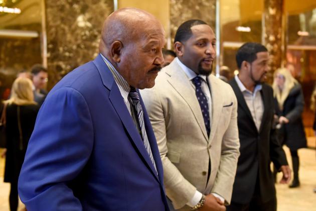 Jim Brown, Ray Lewis Comment on Meeting President-Elect Donald Trump