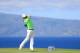 LAHAINA, HI - JANUARY 08: Justin Thomas of the United States plays his shot from the 13th tee during the final round of the SBS Tournament of Champions at the Plantation Course at Kapalua Golf Club on January 8, 2017 in Lahaina, Hawaii. (Photo by Sean M. Haffey/Getty Images)