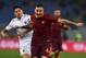 ROME, ITALY - DECEMBER 12: Gianluca Lapadula of AC Milan and Kostas Manolas of AS Roma in action during the Serie A match between AS Roma and AC Milan at Stadio Olimpico on December 12, 2016 in Rome, Italy. (Photo by Giuseppe Bellini/Getty Images)