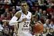 TALLAHASSEE, FL - FEBRUARY 09: Xavier Rathan-Mayes #22 of the Florida State Seminoles attacks the basket during the game against the Duke Blue Devils at the Donald L. Tucker Center on February 9, 2015 in Tallahassee, Florida. 4th ranked Duke defeated Florida State 73 to 70. (Photo by Don Juan Moore/Getty Images)