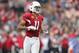 LOS ANGELES, CA - JANUARY 01: Wide receiver Larry Fitzgerald #11 of the Arizona Cardinals on the field in the fourth quarter against the Los Angeles Rams at Los Angeles Memorial Coliseum on January 1, 2017 in Los Angeles, California. The Cardinals won 44-6. (Photo by Stephen Dunn/Getty Images)