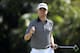 HONOLULU, HI - JANUARY 15: Justin Thomas of the United States reacts to his par putt on the first green during the final round of the Sony Open In Hawaii at Waialae Country Club on January 15, 2017 in Honolulu, Hawaii. (Photo by Sam Greenwood/Getty Images)