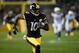 PITTSBURGH, PA - DECEMBER 6: Martavis Bryant #10 of the Pittsburgh Steelers runs the ball after making a catch for a 68 yard touchdown in the third quarter of the game against the Indianapolis Colts at Heinz Field on December 6, 2015 in Pittsburgh, Pennsylvania. (Photo by Joe Sargent/Getty Images)