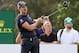 Henrik Stenson of Sweden plays a shot during the first round of the Abu Dhabi Golf Championship in the capital of the United Arab Emirates on January 19, 2017. / AFP / Nezar BALOUT (Photo credit should read NEZAR BALOUT/AFP/Getty Images)