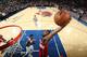 NEW YORK, NY - JANUARY 19: John Wall #2 of the Washington Wizards goes up for a dunk against the New York Knicks on January 19, 2017 at Madison Square Garden in New York City, New York. NOTE TO USER: User expressly acknowledges and agrees that, by downloading and or using this photograph, User is consenting to the terms and conditions of the Getty Images License Agreement. Mandatory Copyright Notice: Copyright 2017 NBAE (Photo by Nathaniel S. Butler/NBAE via Getty Images)