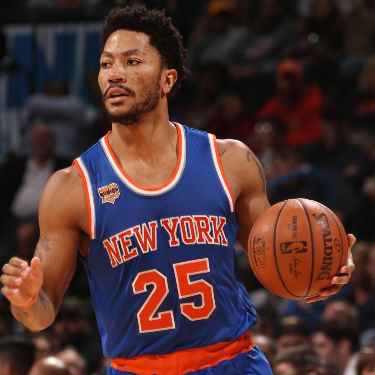 Knicks' Derrick Rose for Ricky Rubio Trade Reportedly Rejected by Timberwolves ...1200 x 1200