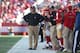 SANTA CLARA, CA - DECEMBER 28: head coach Jim Harbaugh of the San Francisco 49ers watches a touchdown from the Arizona Cardinals in the first quarter at Levi's Stadium on December 28, 2014 in Santa Clara, California. (Photo by Don Feria/Getty Images)