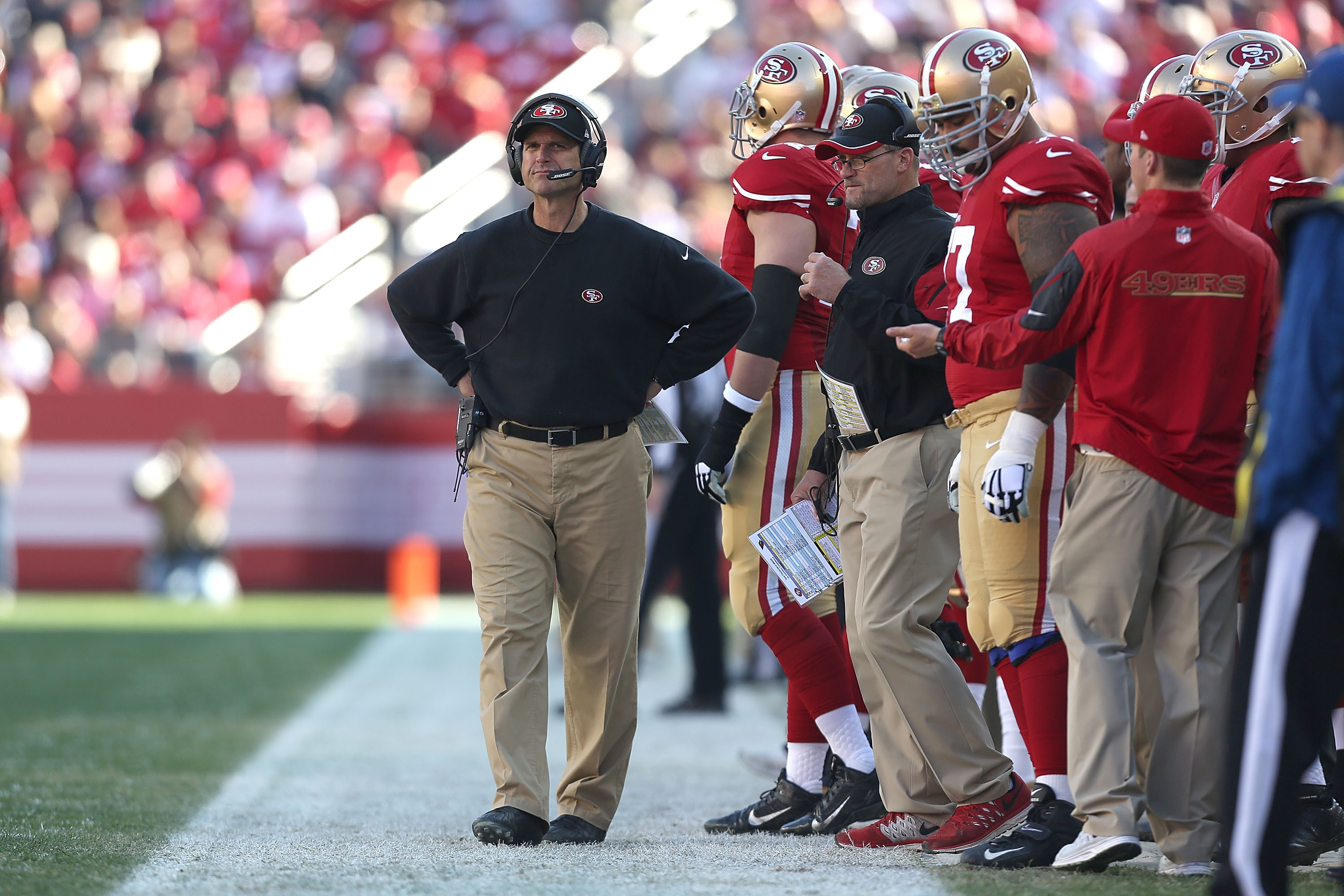 Jim Harbaugh Says 4 Years Spent Coaching 49ers May Warrant Endurance Medal | Bleacher ...3000 x 2000