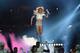 Singer Lady Gaga performs during the halftime show of Super Bowl LI at NGR Stadium in Houston, Texas, on February 5, 2017. / AFP / Timothy A. CLARY (Photo credit should read TIMOTHY A. CLARY/AFP/Getty Images)